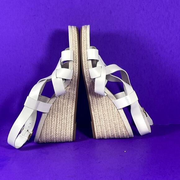 Cole Haan Women's Zerogrand Crystal Wedge Sandal W24419 White Size 9.5B-NEW - Picture 6 of 7